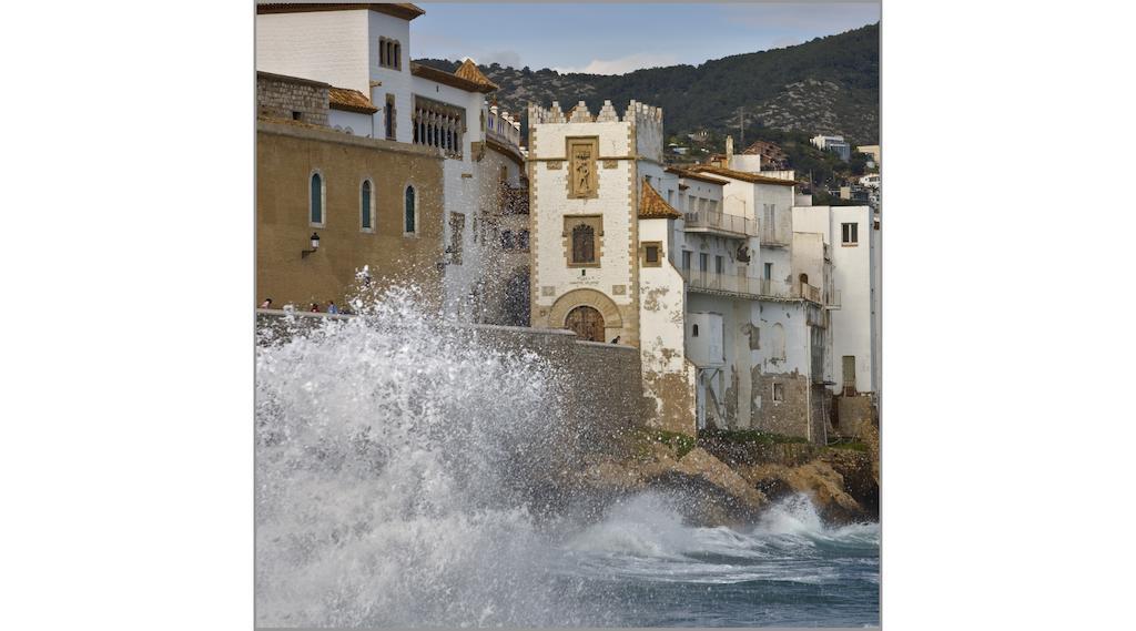 Hotel Central Normandie Sitges Buitenkant foto